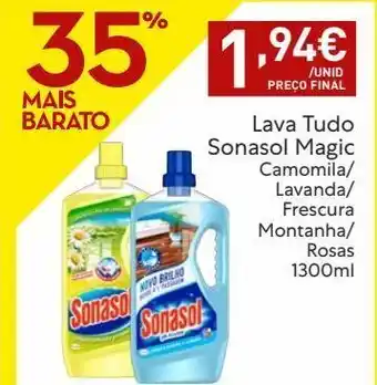 Detergente líquido sonasol
