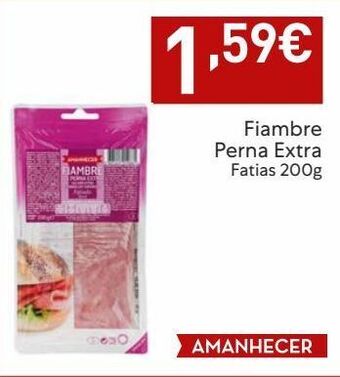 Amanhecer Presunto amanhecer promoção