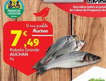Auchan Robalo grande auchan:produção controlada kg promoção