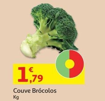 Couve brócolos:kg