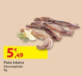 Auchan Pota descongelada:inteira kg promoção