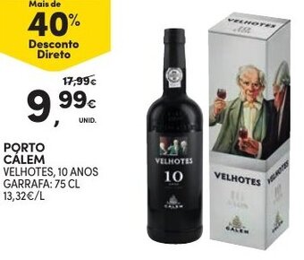 Continente Porto Cálem 75cl promoção
