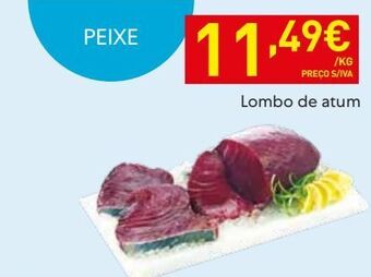 Recheio Lombo de atum promoção
