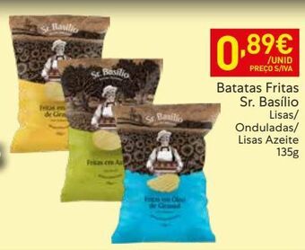 Recheio Batata chips promoção