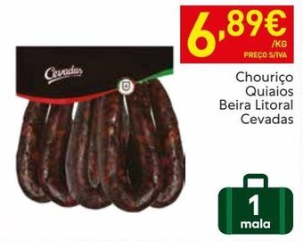 Recheio Chouriço promoção