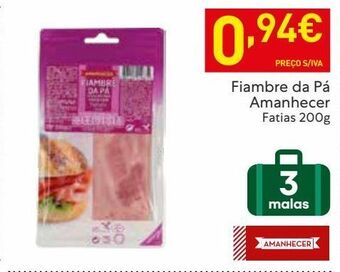 Recheio Presunto amanhecer promoção
