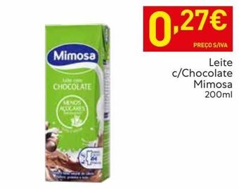 Recheio Achocolatado mimosa promoção