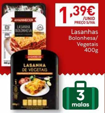 Lasanha amanhecer