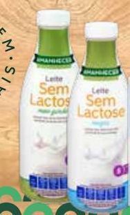 Leite sem lactose amanhecer