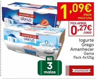 Recheio Iogurte amanhecer promoção