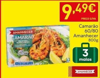 Recheio Camarão amanhecer promoção