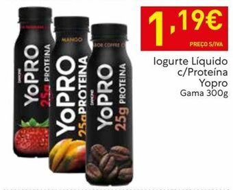 Recheio Iogurte yopro promoção