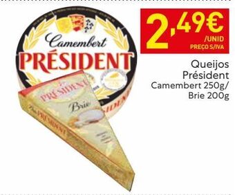 Recheio Queijos président promoção