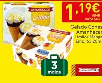 Recheio Gelados amanhecer promoção