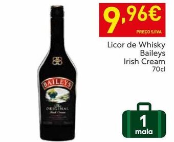 Recheio Licor baileys promoção