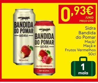 Recheio Sidra bandida do pomar promoção