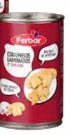 Recheio Cogumelos ferbar promoção