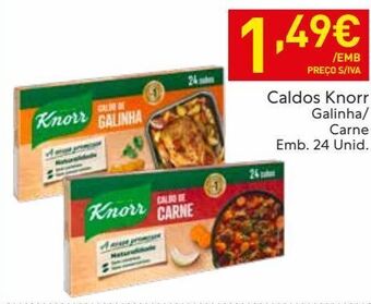 Recheio Caldo knorr promoção