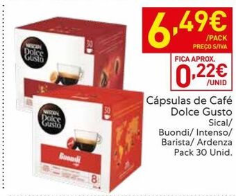 Recheio Cápsulas de café dolce gusto promoção