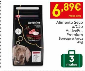 Recheio Ração para cães activpet promoção