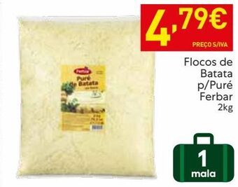 Recheio Purê de batatas ferbar promoção
