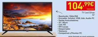Recheio Tv 32'' led promoção