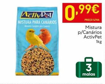 Comida para pássaros activpet