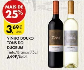 Pingo Doce Vinho Douro Tons do Duorum 75cl promoção