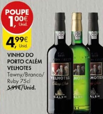 Pingo Doce Vinho do Porto Calém Velhotes 75cl promoção