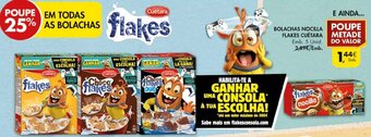 Pingo Doce Bolachas Nocilla Flakes Cuétara 5 unid. promoção