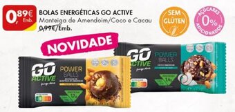 Pingo Doce Bolas Energéticas Go Active promoção