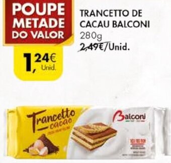 Pingo Doce Trancetto de Cacau Balconi 280g promoção