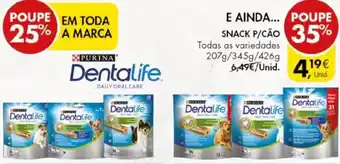 Pingo Doce Purina Snack P/Cão Dentalife 207g/345g/426g promoção