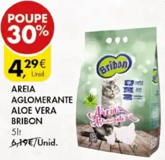 Pingo Doce Areia Aglomrante Aloe Vera Bribon 5lt promoção