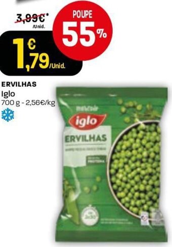 Intermarché Ervilhas Iglo 700g promoção