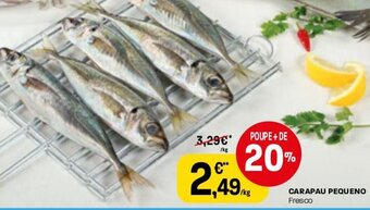 Intermarché Carapau Pequeno Fresco promoção