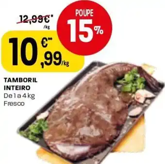 Intermarché Tamboril Inteiro De 1 a 4kg Fresco promoção