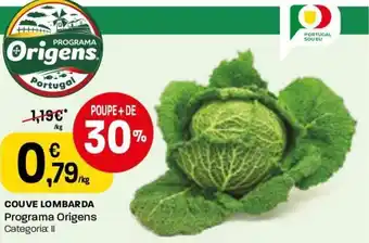 Intermarché Couve Lombarda Programa Origens II promoção