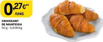 Croissant de Manteiga 50g
