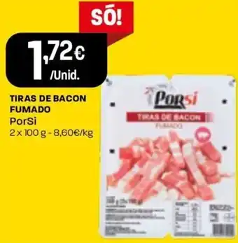 Intermarché Tiras de Bacon Fumado 2 x 100g promoção