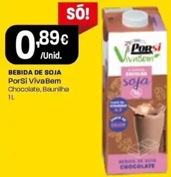 Bebida de Soja PorSi VivaBem 1L