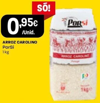 Intermarché Arroz Carolino PorSi 1kg promoção