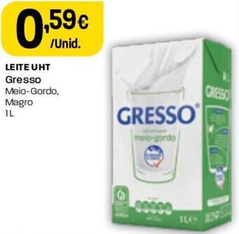 Intermarché Leite UHT Gresso Meio-Gordo Magro 1L promoção