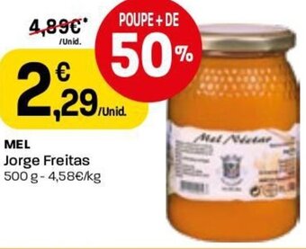 Intermarché Mel Jorge Freitas 500g promoção