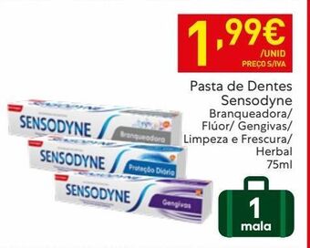 Pasta de dentes sensodyne