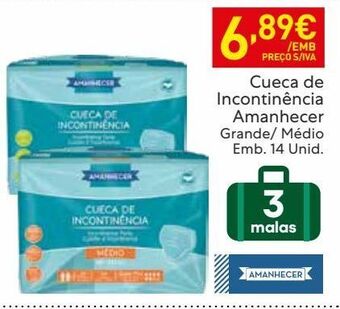 Recheio Incontinência amanhecer promoção