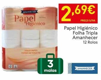 Papel higiênico amanhecer