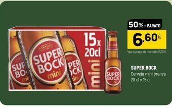 Coviran Cerveja super bock promoção