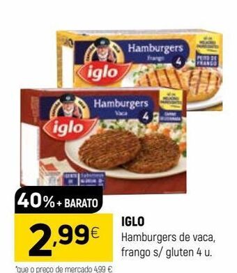 Coviran Hambúrguer iglo promoção