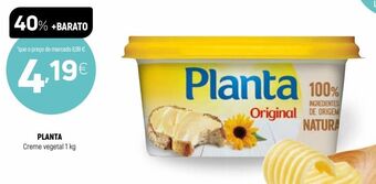 Margarina vegetal planta